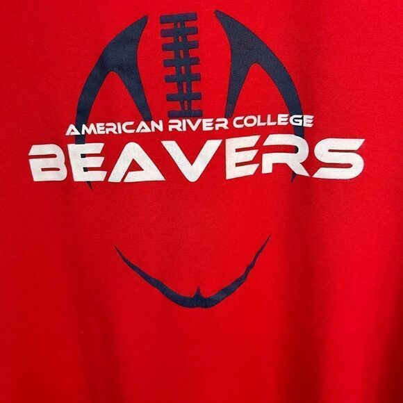 Nike tee shirt Beavers American river collage red n size 2X - Picture 2 of 10